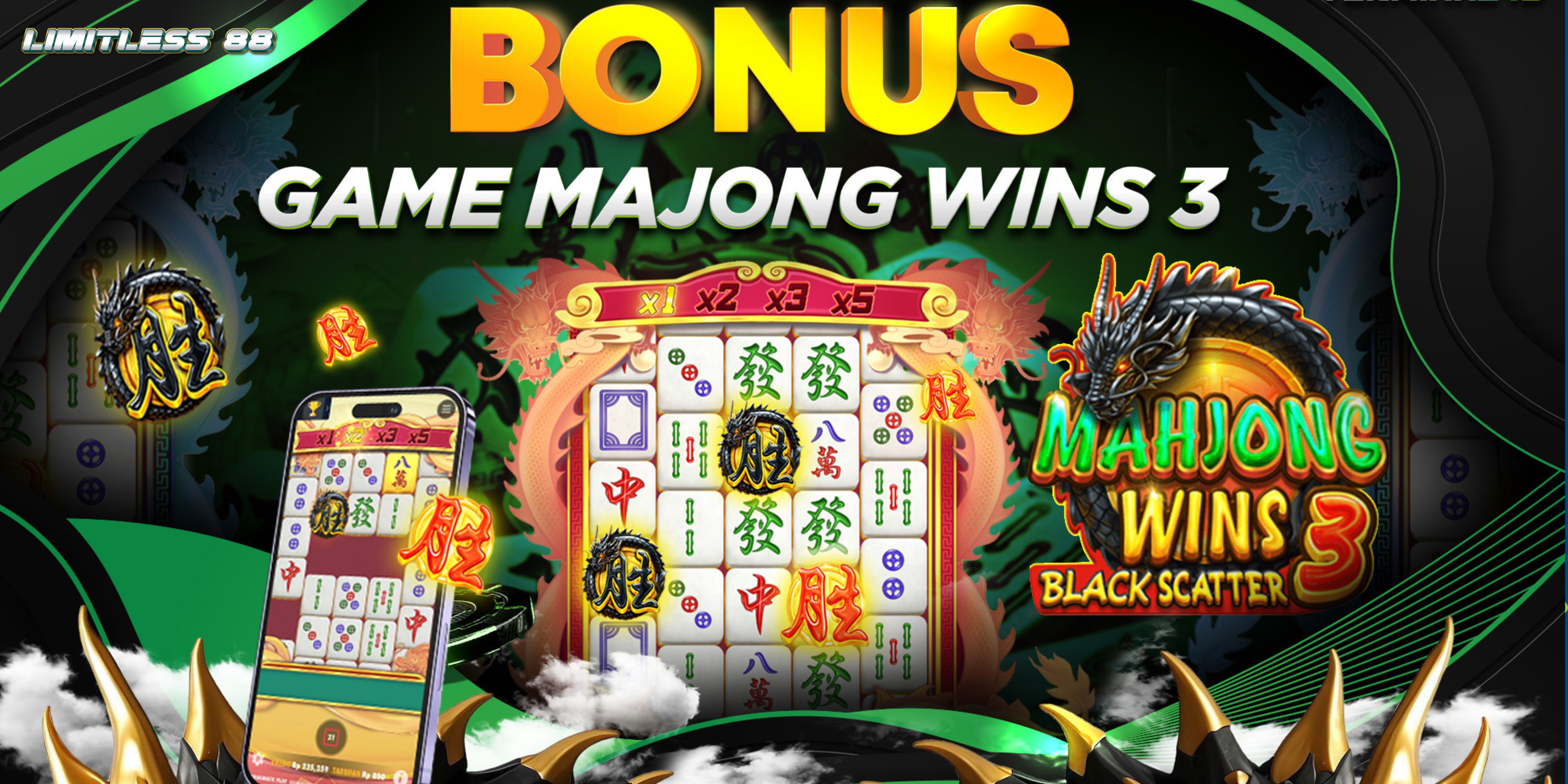 BONUS MAHJONG WINS 3